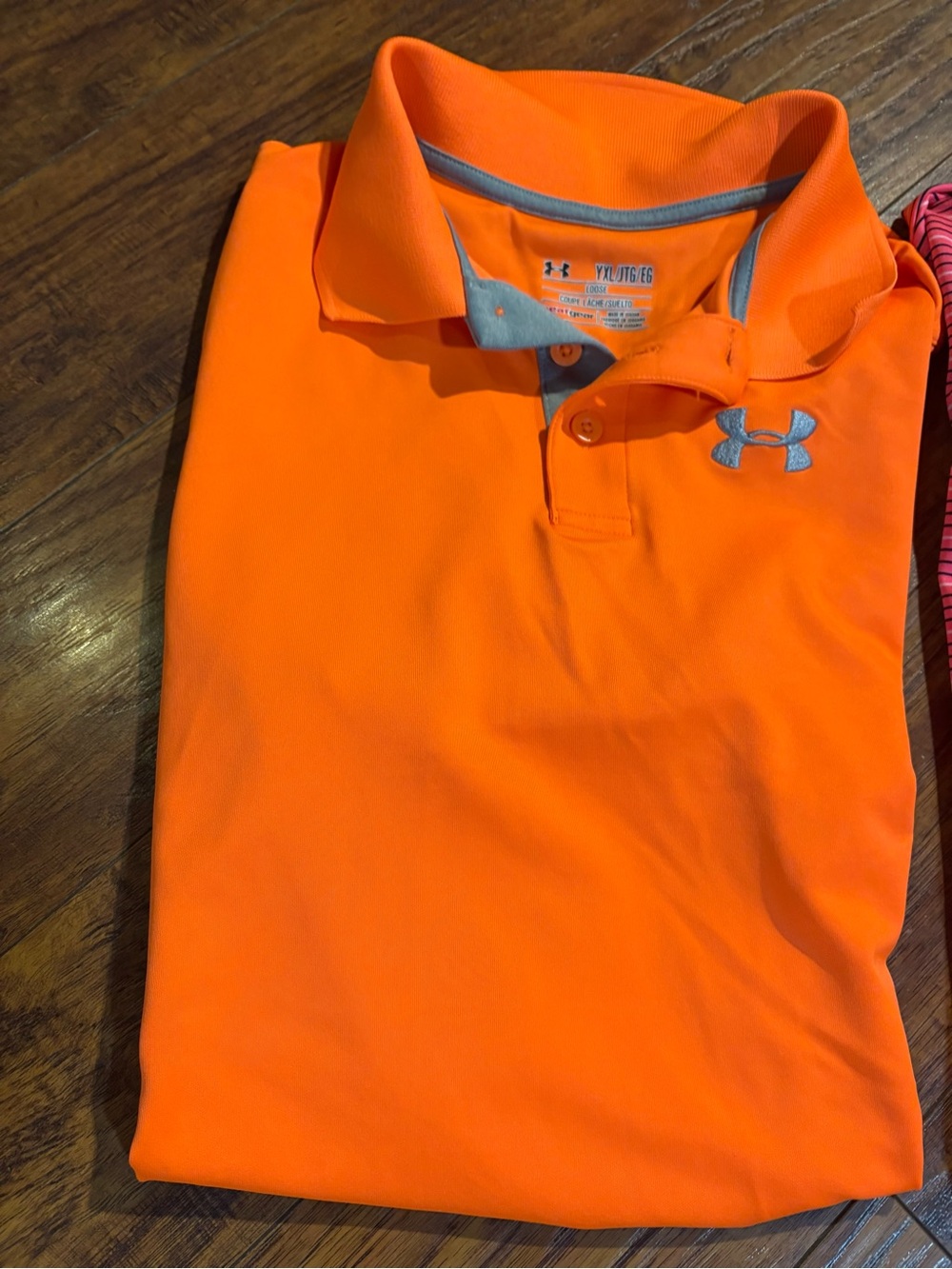 2 Under Armour boys size XL 14/16 dri fit polos - Picture 2 of 6
